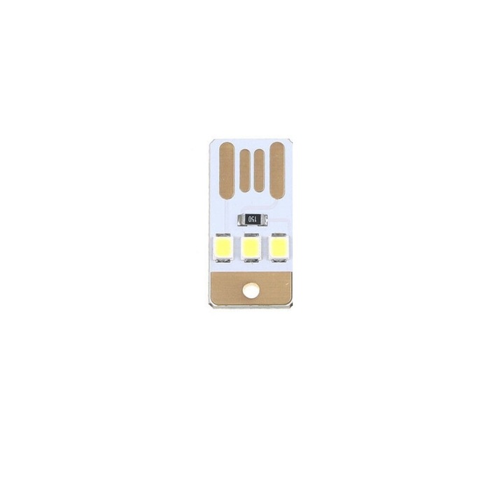 Világító Modul, 3 USB LED-el