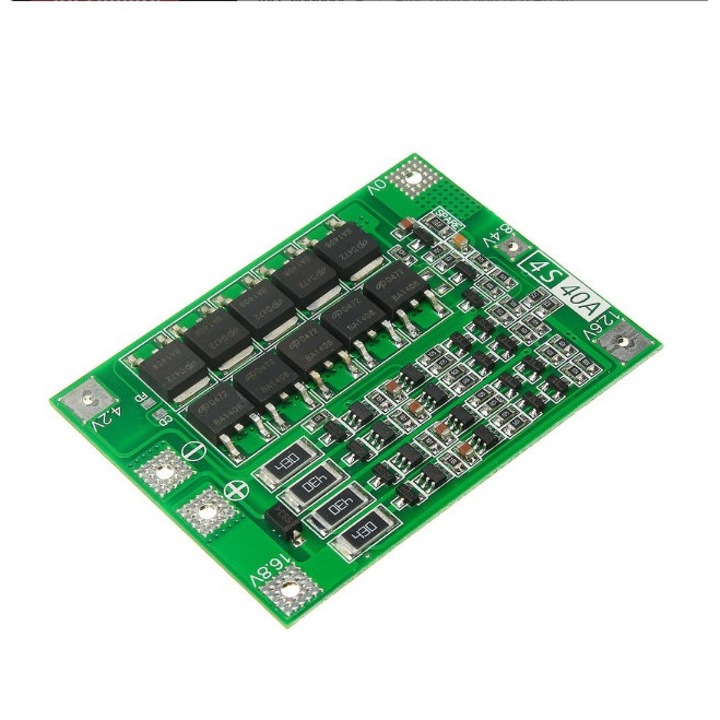 BMS защита за 4 батерии LI-Ion 18650 4S 40A с баланс OKY3399-3