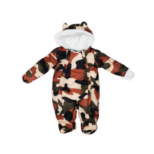 Combinezon bebe,Bubu Still,bej army,6-9 luni