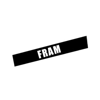 Sticker parasolar FRAM, 126 x 14 cm Sticker parasolar FRAM, 126 x 14 cm