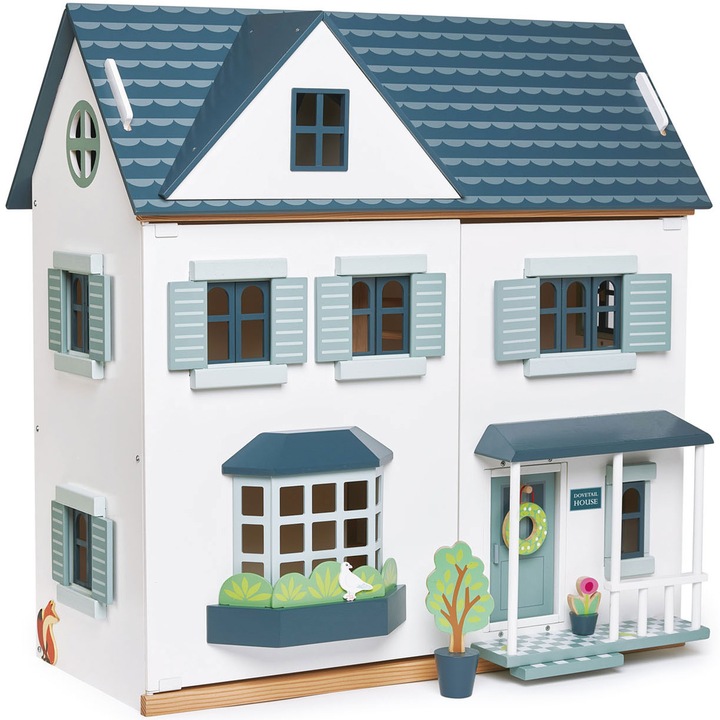 Casuta din lemn pentru papusi Tender Leaf Toys - Dovetail House