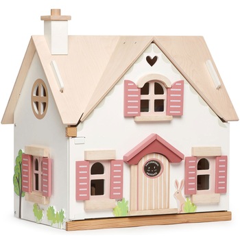 Casuta din lemn pentru papusi Tender Leaf Toys - Cottontail Cottage, 25 piese Casuta din lemn pentru papusi Tender Leaf Toys - Cottontail Cottage, 25 piese