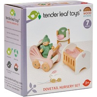 Set mobilier din lemn Tender Leaf Toys - Dovetail, camera bebelusului, 7 piese