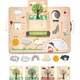 Set de joaca din lemn Tender Leaf Toys - Statie meteo, 13 piese