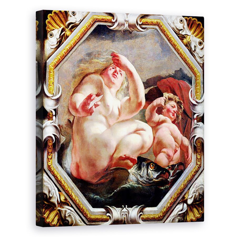 Tablou canvas - Jacob Jordaens - Pesti, 40 x 50 cm
