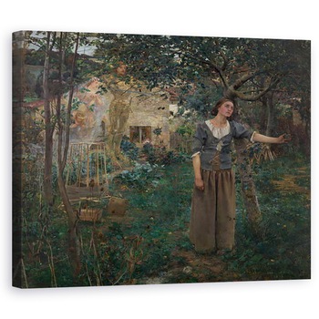 Tablou canvas - Jules Bastien-Lepage - Ioana dArc, 40 x 50 cm Tablou canvas - Jules Bastien-Lepage - Ioana dArc, 40 x 50 cm