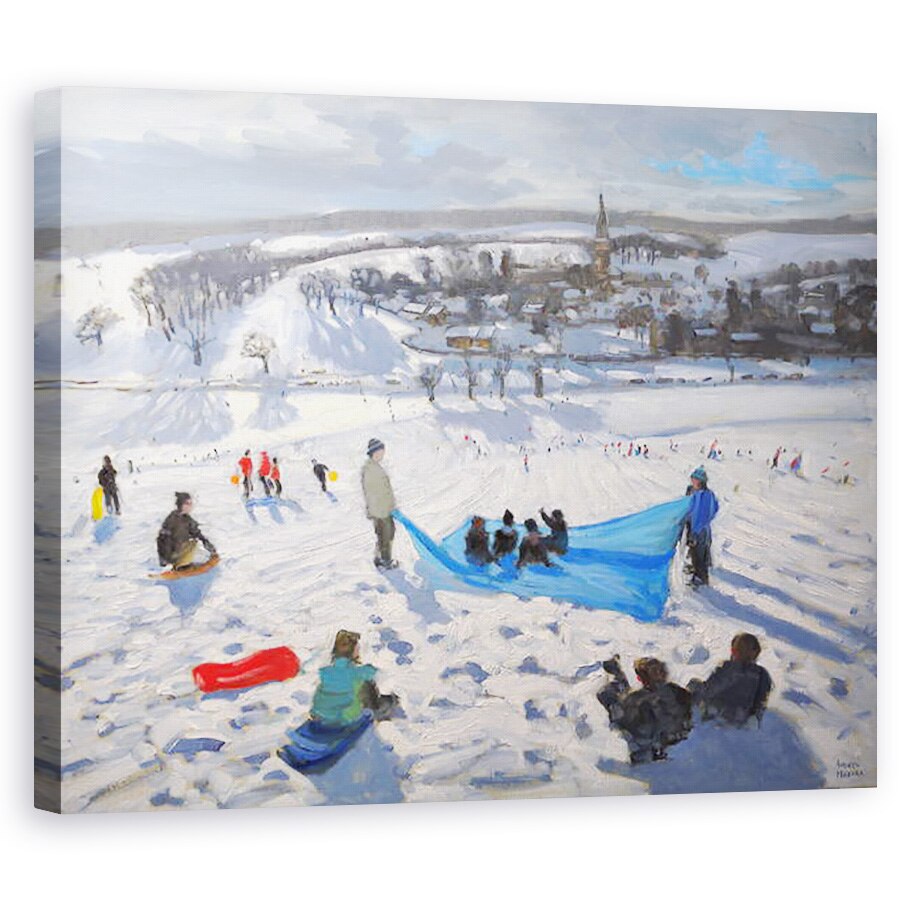 Tablou canvas - Andrew Macara - Satul Edensor, Chatsworth, 40 x 50 cm