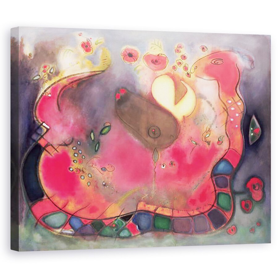 Tablou canvas - Jane Deakin - Sarpele sacru, 40 x 50 cm