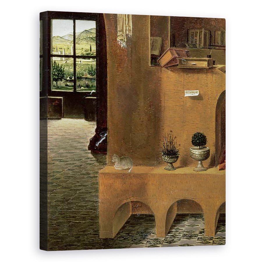 Tablou canvas - Antonello da Messina - Sfantul Jerome in studiul sau, 40 x 50 cm