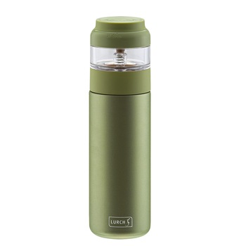 Termos Tea Maker pentru preparat instant ceai proaspat Lurch din otel inoxidabil, verde, 0,4l Termos Tea Maker pentru preparat instant ceai proaspat Lurch din otel inoxidabil, verde, 0,4l