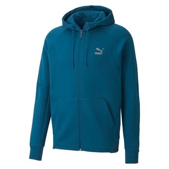 Hanorac Puma Classics Tech FZ Hoodie 59778236 Barbati, Albastru, S Hanorac Puma Classics Tech FZ Hoodie 59778236 Barbati, Albastru, S