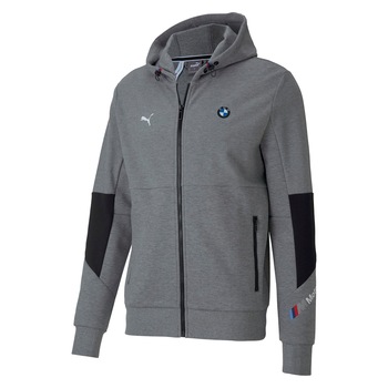 Hanorac Puma BMW MMS Hooded Sweat Jacket 59800103 Barbati, Gri Hanorac Puma BMW MMS Hooded Sweat Jacket 59800103 Barbati, Gri