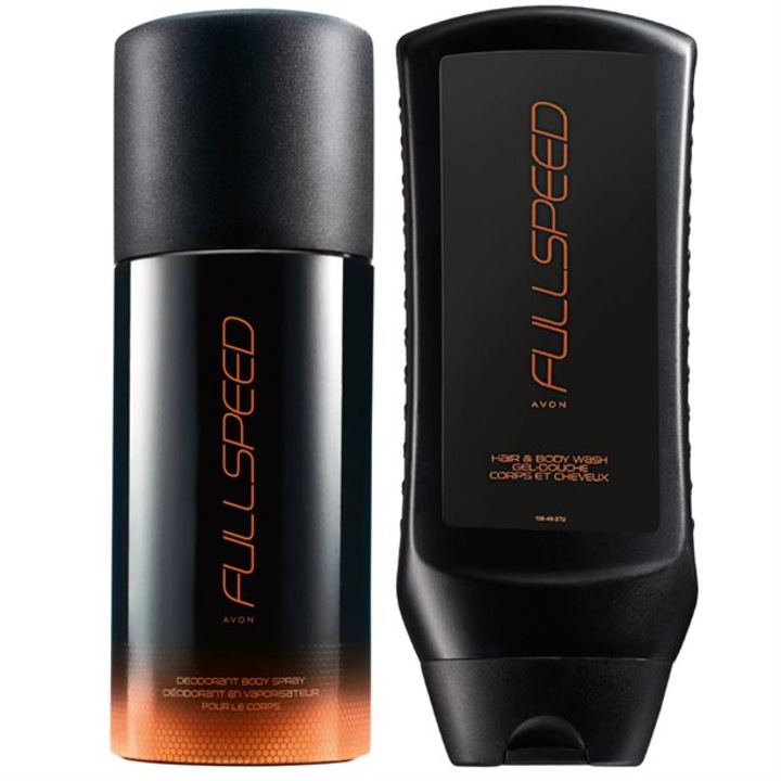 2 db-os készlet Avon Full Speed, 400 ml