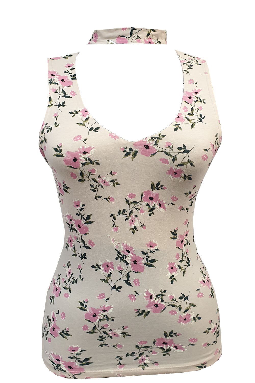 Bluza Tally Weijl, roz cu imprimeu floral, S