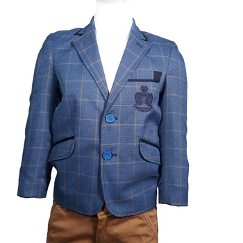 Sacou baieti, albastru/ bleumarin, 98 cm, 3 ani Sacou baieti, albastru/ bleumarin, 98 cm, 3 ani