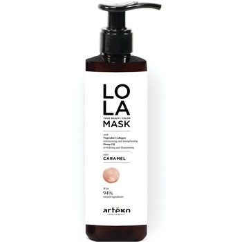 Masca de par nuantatoare Artego LOLA Caramel 200ml Masca de par nuantatoare Artego LOLA Caramel 200ml