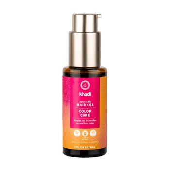 Ulei ayurvedic protectie culoare par, 50ml - Khadi Ulei ayurvedic protectie culoare par, 50ml - Khadi