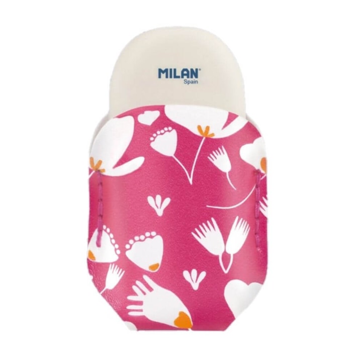 Radiera MILAN April, Cauciuc Sintetic, Carcasa Multicolora