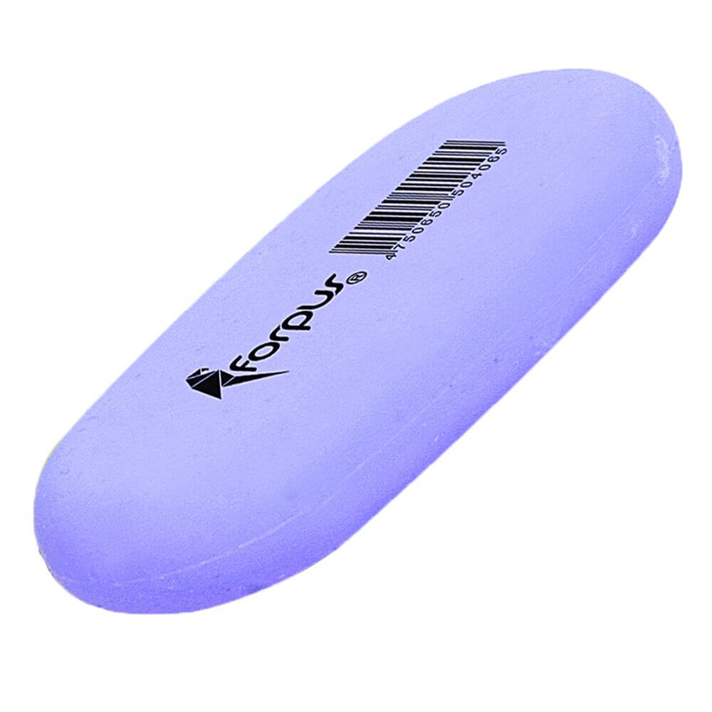 Radiera Ovala FORPUS, Albastru Deschis