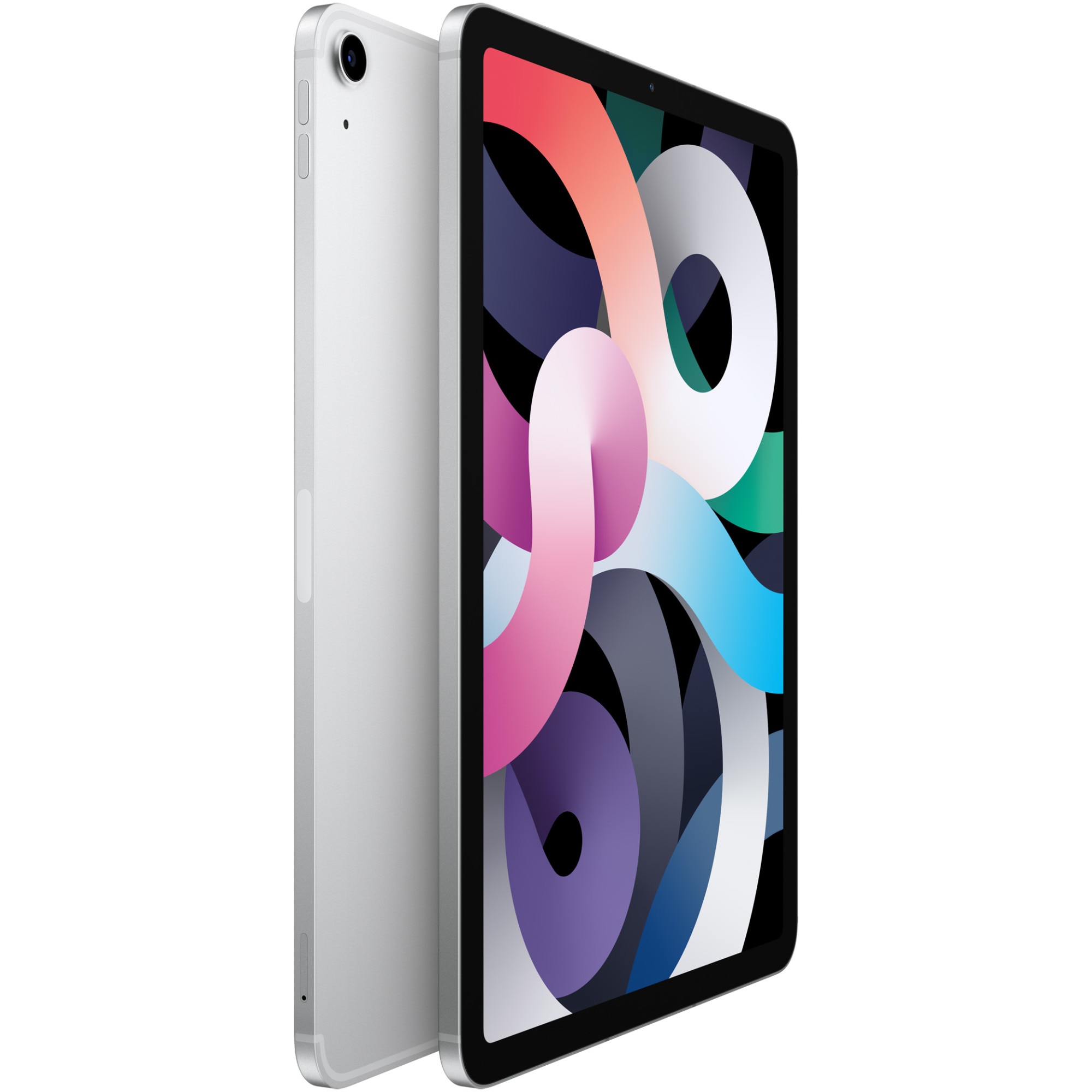 Apple iPad Air 4 (2020), 10.9", 64GB, Cellular, Silver - eMAG.ro