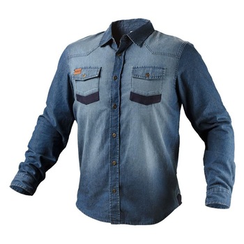 Camasa pentru lucru, de blugi, model Denim, marimea M/50, NEO Camasa pentru lucru, de blugi, model Denim, marimea M/50, NEO