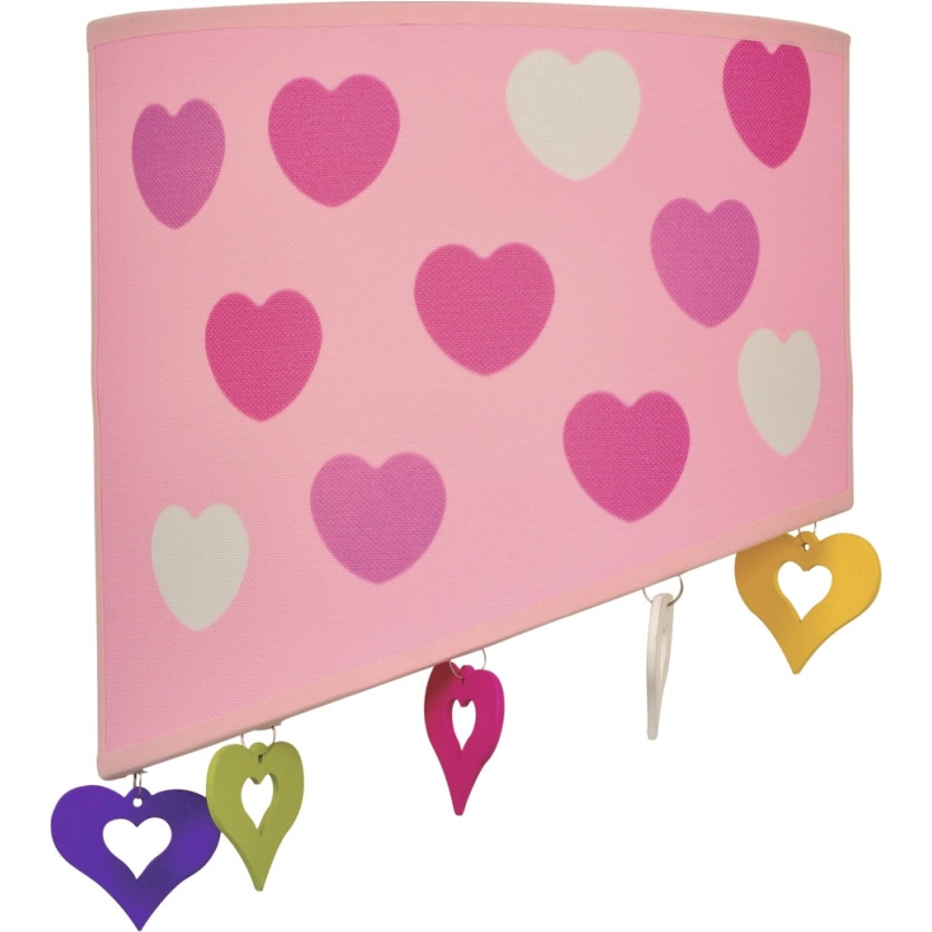 Aplica Klausen Heart Ap1, Multicolor, KL 3661, E27, 1x11 W