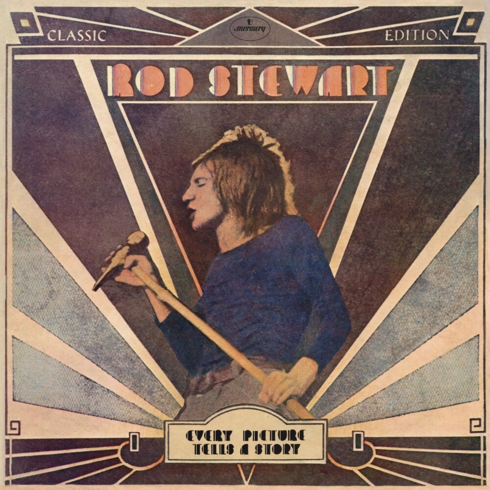 Rod Stewart (from The Jeff Beck Group, Faces)-Every Picture Tells A Story-LP