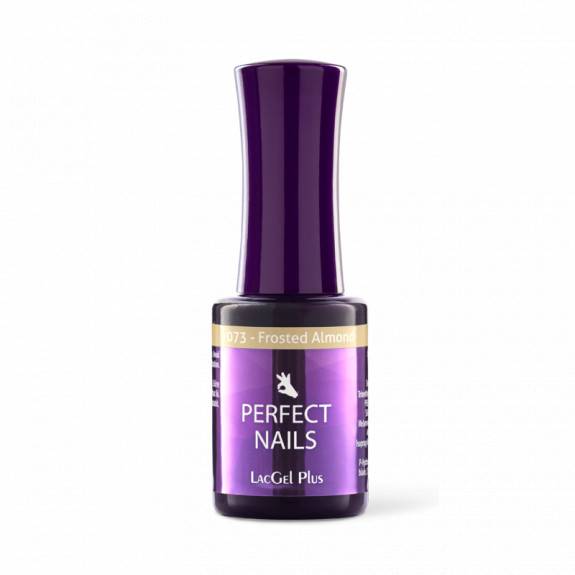 Lac de unghii Gel Lac Plus Nr.73 Frosted Almond 8ml Perfect Nails