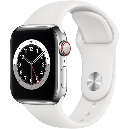 Apple Watch 6, GPS, Cellular, Carcasa Silver S   tainless Steel 40mm