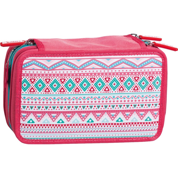 Несесер BRUNNEN, оборудван с моливи Lyra, Орнамент 19,5 x 13,5 x 7 cm