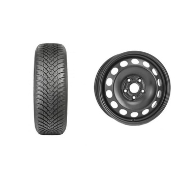 Roata completa VW Golf 5, Skoda Octavia 2, Seat Leon janta otel ALCAR 9165 6x15 + anvelopa Iarna Falken HS01 195/65R15 91T Roata completa VW Golf 5, Skoda Octavia 2, Seat Leon janta otel ALCAR 9165 6x15 + anvelopa Iarna Falken HS01 195/65R15 91T