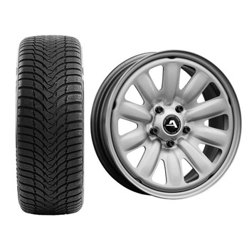 Roata completa Renault Talisman janta otel ALCAR 130404 6.5x16 + anvelopa Iarna Kumho WP51 WinterCraft 215/60 R16 99H + Senzor presiune ALCAR Roata completa Renault Talisman janta otel ALCAR 130404 6.5x16 + anvelopa Iarna Kumho WP51 WinterCraft 215/60 R16 99H + Senzor presiune ALCAR