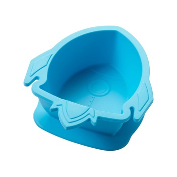 Bol din Silicon pentru Bebelusi, Forma Racheta, Baza Antialunecare, Margini Inalte, Compatibila cu Cuptorul, Cuptorul cu Microunde, Masina de Spalat Vase, Fara BPA, Albastru Bol din Silicon pentru Bebelusi, Forma Racheta, Baza Antialunecare, Margini Inalte, Compatibila cu Cuptorul, Cuptorul cu Microunde, Masina de Spalat Vase, Fara BPA, Albastru