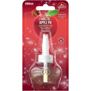 Rezerva odorizant de aer Glade pentru camera electric, Iarna, Mar & Scortisoara - Arctic Apple Pie, 20 ml Rezerva odorizant de aer Glade pentru camera electric, Iarna, Mar & Scortisoara - Arctic Apple Pie, 20 ml