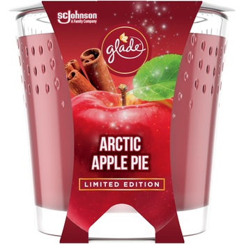 Odorizant de camera candela Glade Iarna Mar & Scortisoara - Arctic Apple Pie, 129 g Odorizant de camera candela Glade Iarna Mar & Scortisoara - Arctic Apple Pie, 129 g