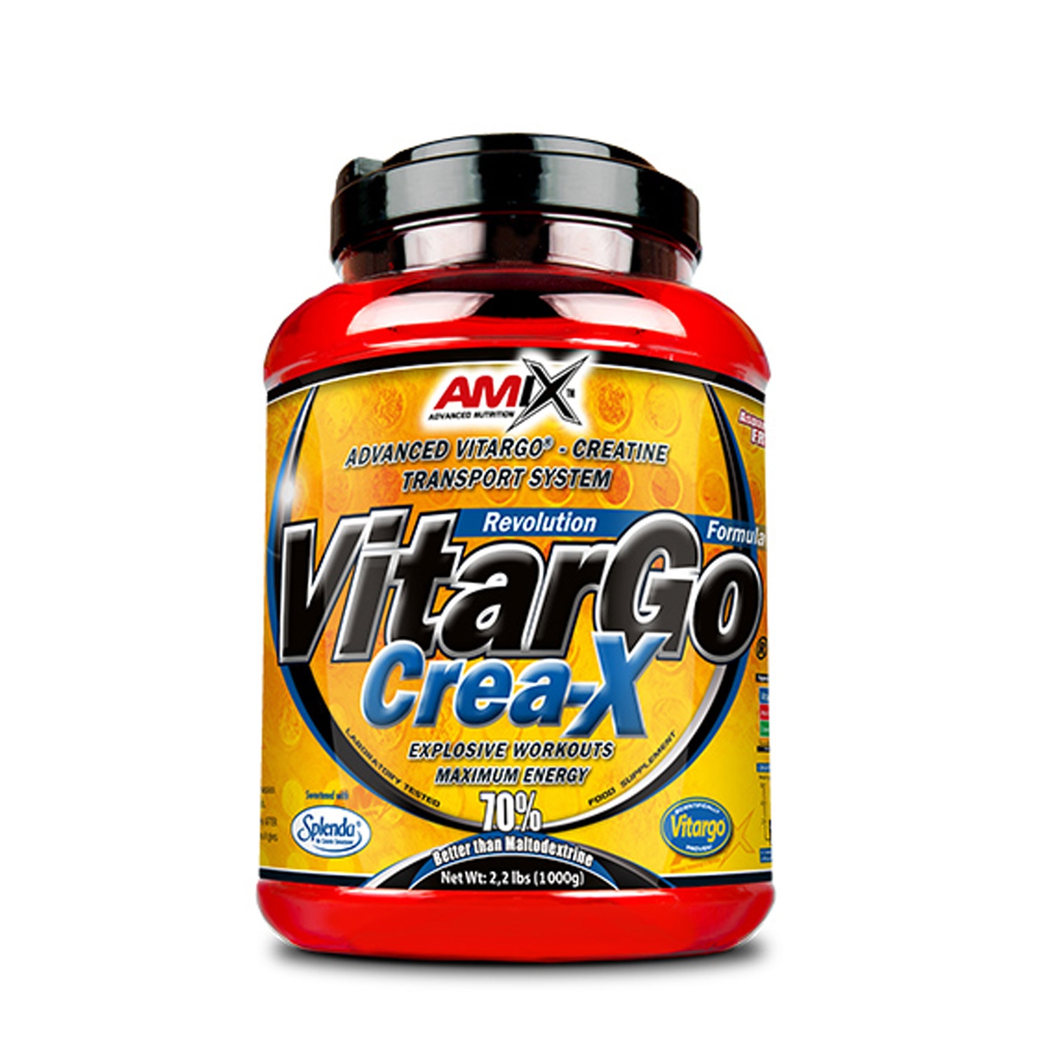 Supliment nutritiv Amix Vitargo pentru cresterea masei musculare Portocale 1.000 Kg