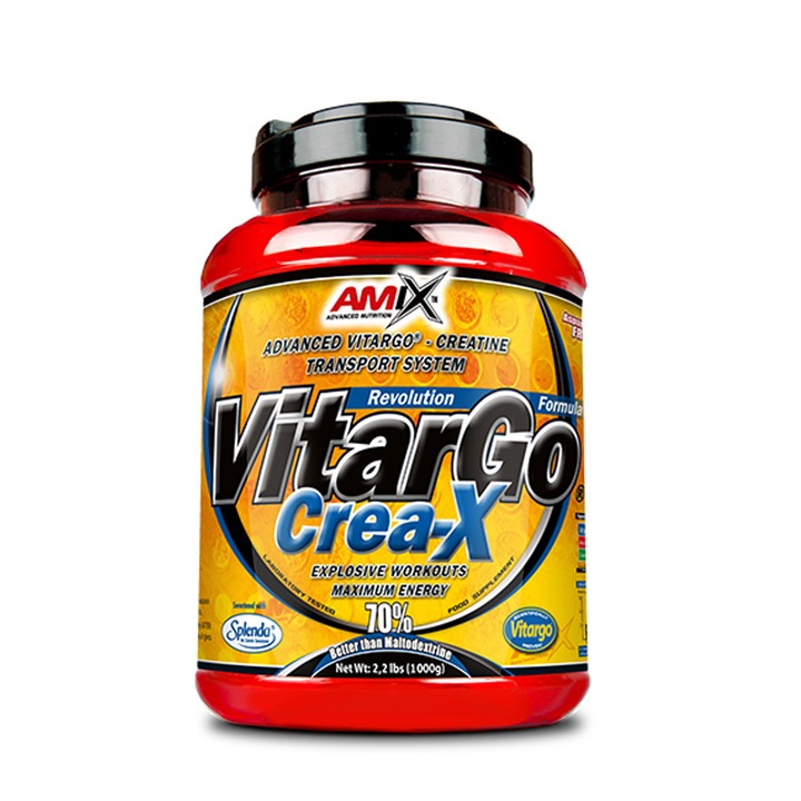Supliment nutritiv Amix Vitargo pentru cresterea masei musculare Portocale 1.000 Kg