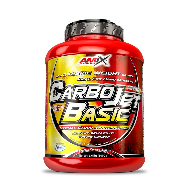 Supliment nutritiv Amix CarboJet pentru cresterea masei musculare Banana 3.000 Kg