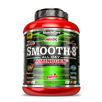 Concentrat proteic Amix Smooth-8 Strawberry-Yogurt 2.300 Kg Concentrat proteic Amix Smooth-8 Strawberry-Yogurt 2.300 Kg