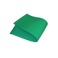 Saltea fitness, yoga si gimnastica, din spuma, 150x50 cm, cu 2 inele metalice, pentru agatare in suportul de perete, verde