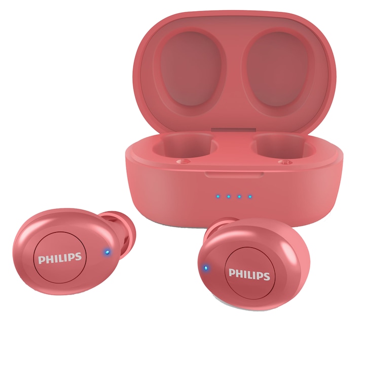 PHILIPS TAT2205RD/00 TrueWireless fülhallgató, piros