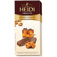 Pachet: 2 x Ciocolata lapte Heidi Creme d