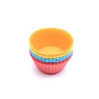 Forma silicon briose si savarine, 10 buc, 4.5 diametru