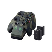 Statie de andocare pentru controlerele Xbox One combinata cu 2 baterii reincarcabile, Venom, Camo
