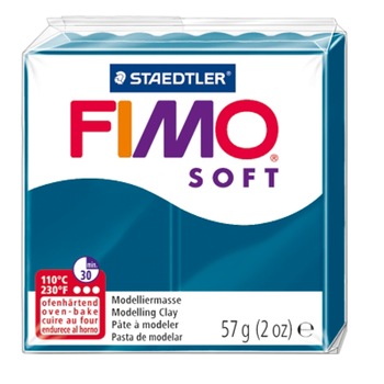Lut polimeric Fimo Soft pentru modelaj Calypso blue STH-8020-31 Lut polimeric Fimo Soft pentru modelaj Calypso blue STH-8020-31