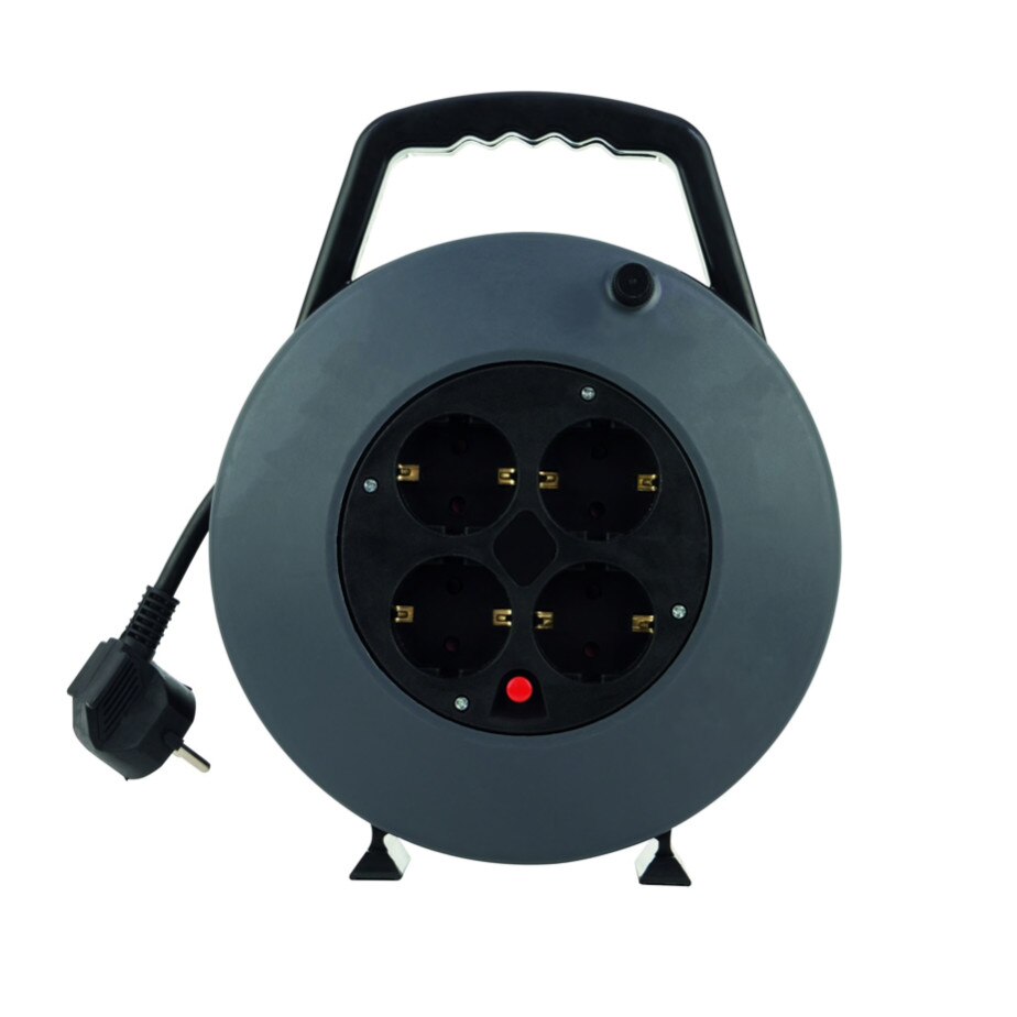 Tambur cu 4 prize, lungime 5 metri, 3500 W