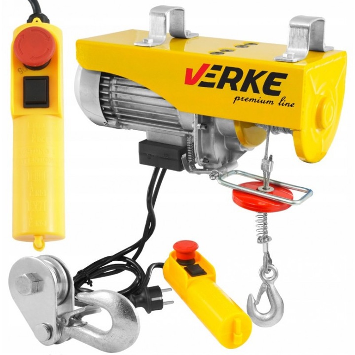 Electropalan troliu electric macara 800 kg 1300 W (V06052)