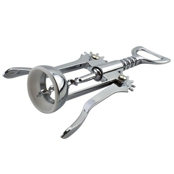 Tirbuson cu aripi, Kasemi, inox, argintiu, 20 x 7 cm Tirbuson cu aripi, Kasemi, inox, argintiu, 20 x 7 cm