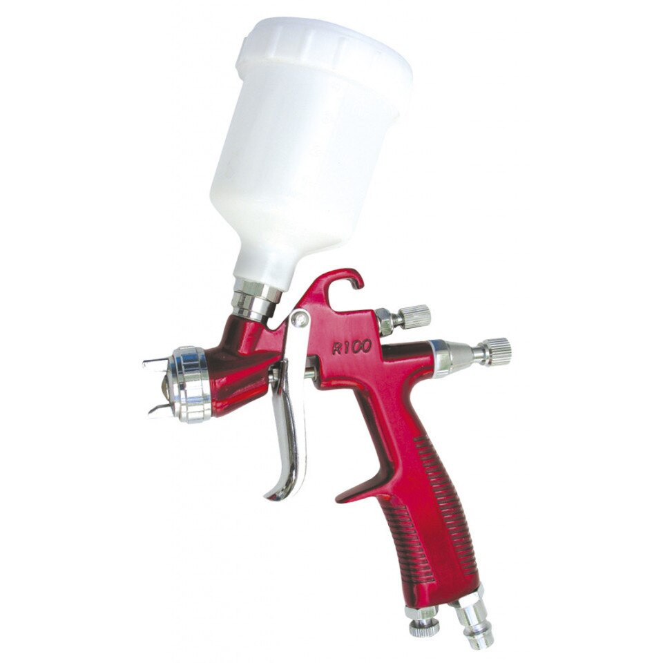 Pistol de vopsit la joasa presiune LVLP 0.8mm pahar 120ml Adler MA-R100mini0.8