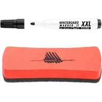 Set pentru whiteboard, marker negru si burete, ICO